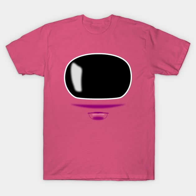 Zeo Ranger 1 Pink Visor T-Shirt by mavgagliano